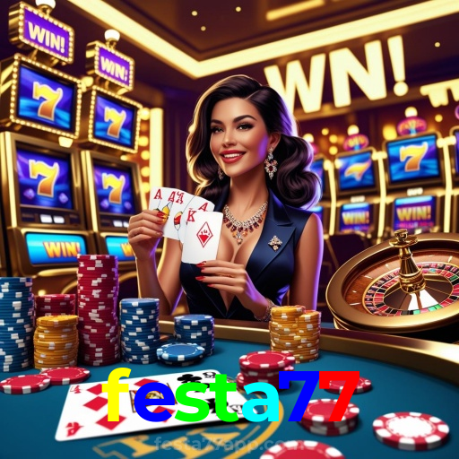 festa77：Jogue poker, ganhe no futebol e vença no cassino online mais confiável!