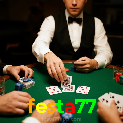 festa77：Aposte no futebol e ganhe em blackjack e poker com segurança!