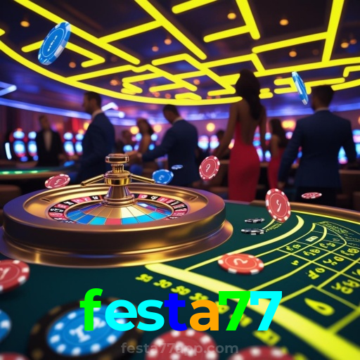 festa77：Jogue poker, aposte no futebol e ganhe em grande estilo!