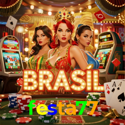 festa77：Poker, roleta e apostas ao vivo no futebol online, tudo ao seu alcance!