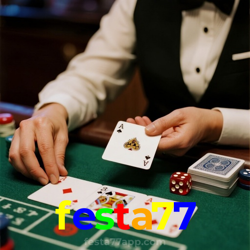 festa77：Ganhe prêmios em jogos de poker e aposte no futebol com grandes odds!