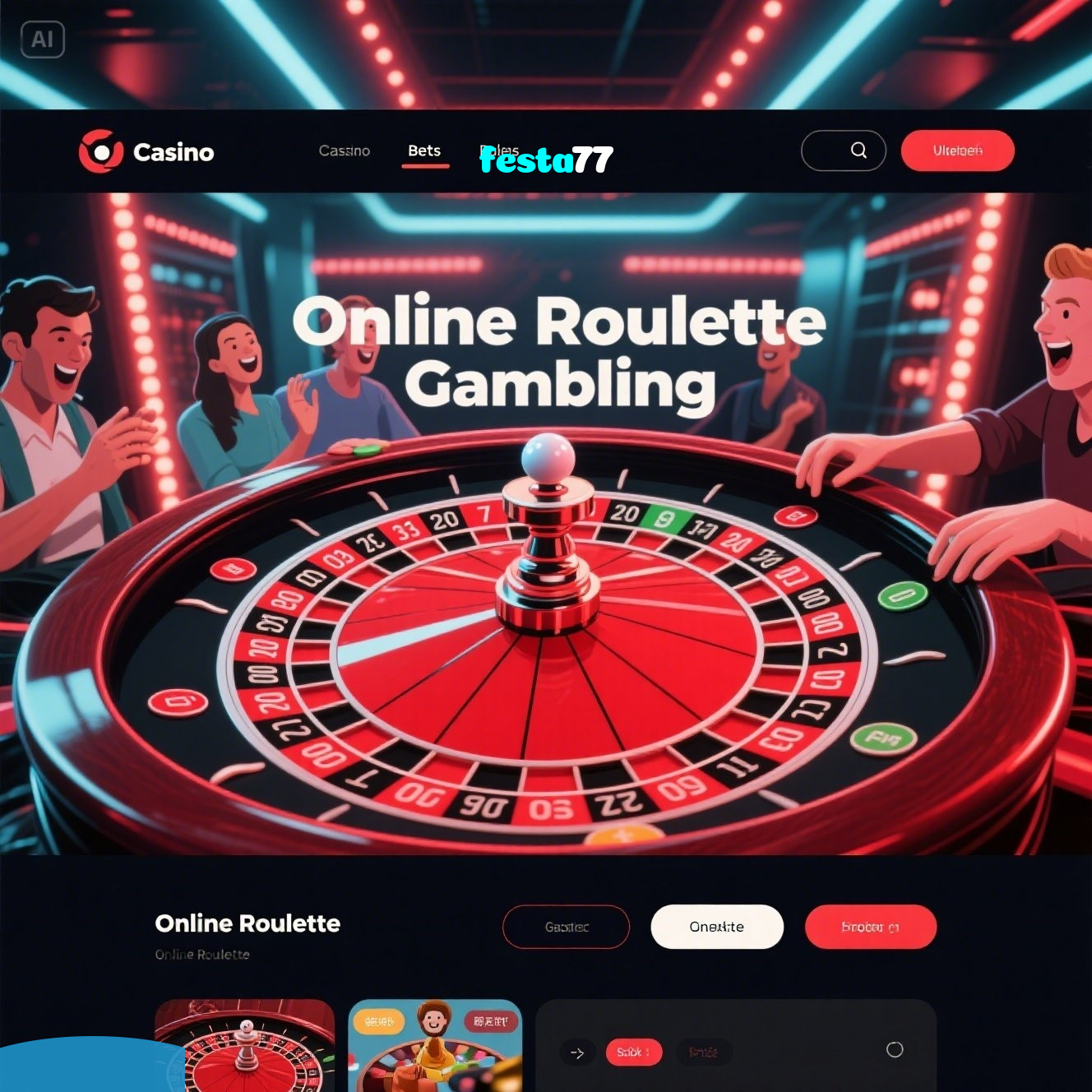 festa77:Mostre sua habilidade nas mesas de poker e vença os adversários!