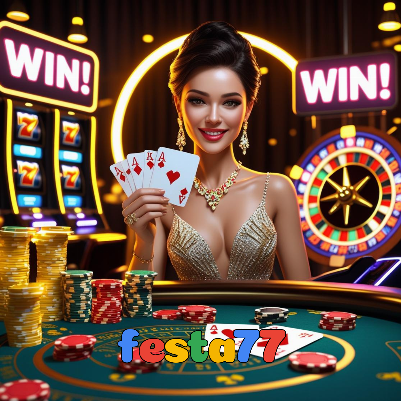 festa77：Divirta-se com blackjack, poker e apostas ao vivo em futebol no cassino online!