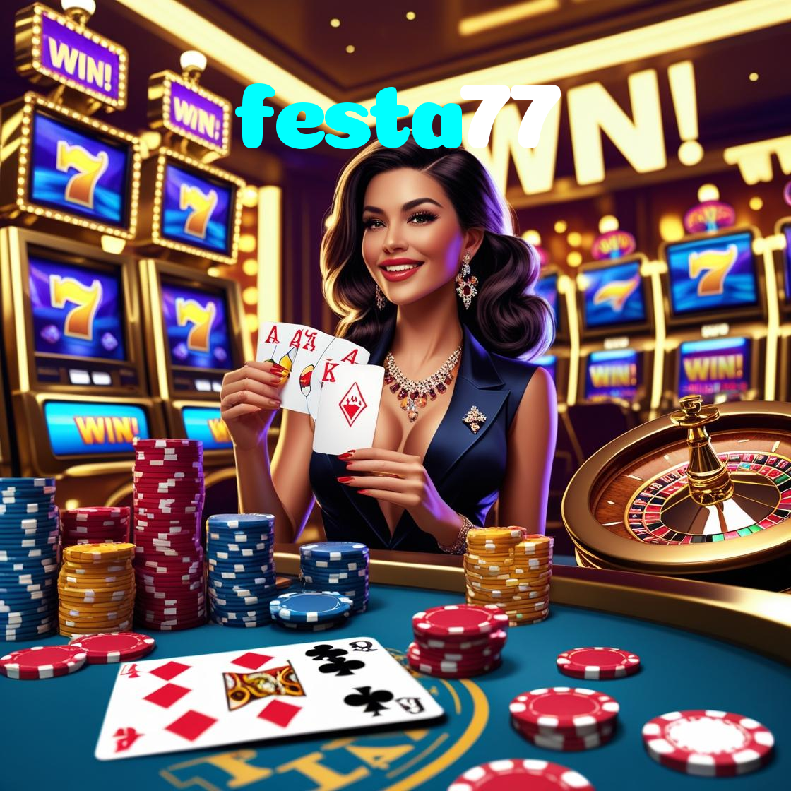 festa77：Jogue nas nossas mesas de poker e conquiste vitórias épicas!
