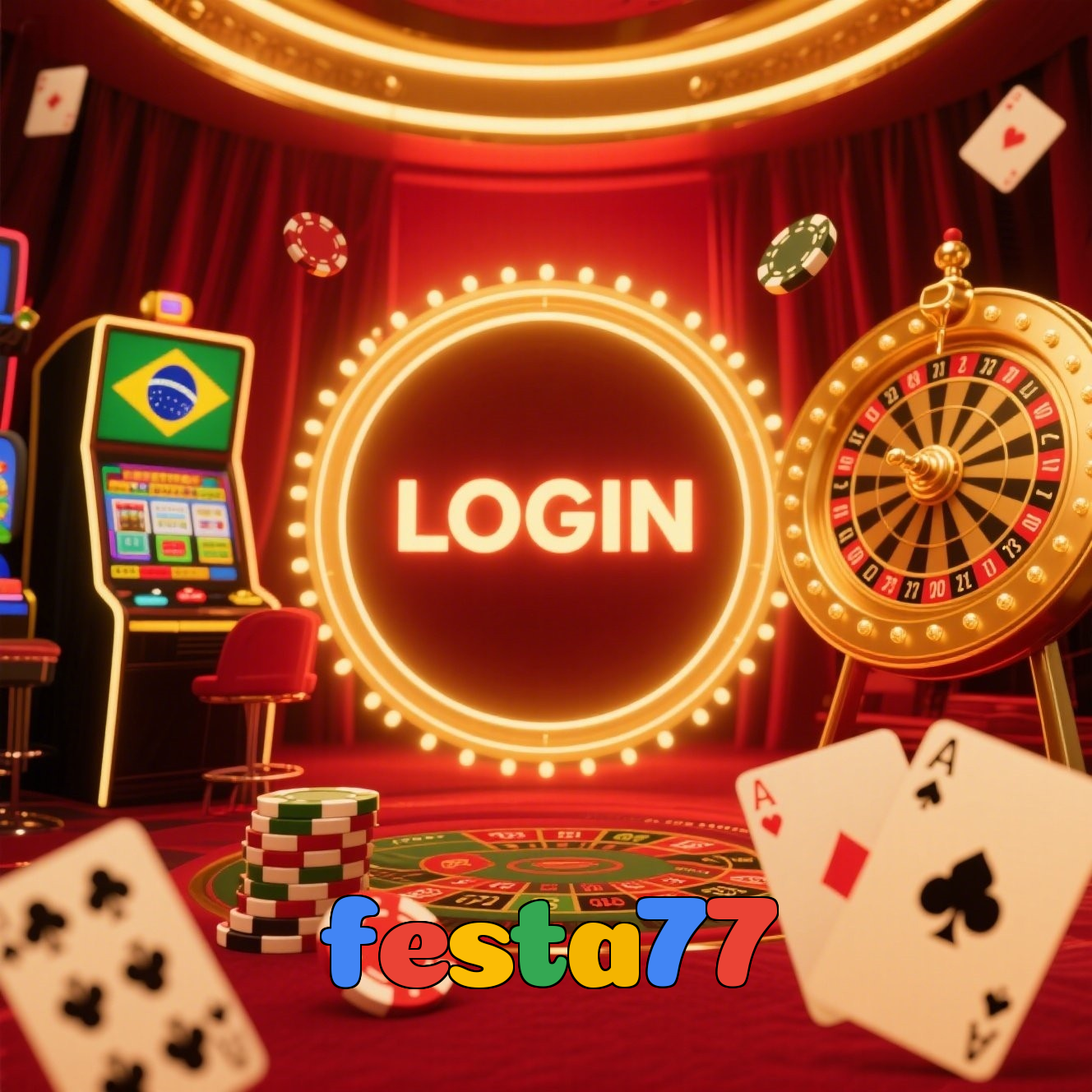 festa77：Gire as slots e conquiste prêmios incríveis!
