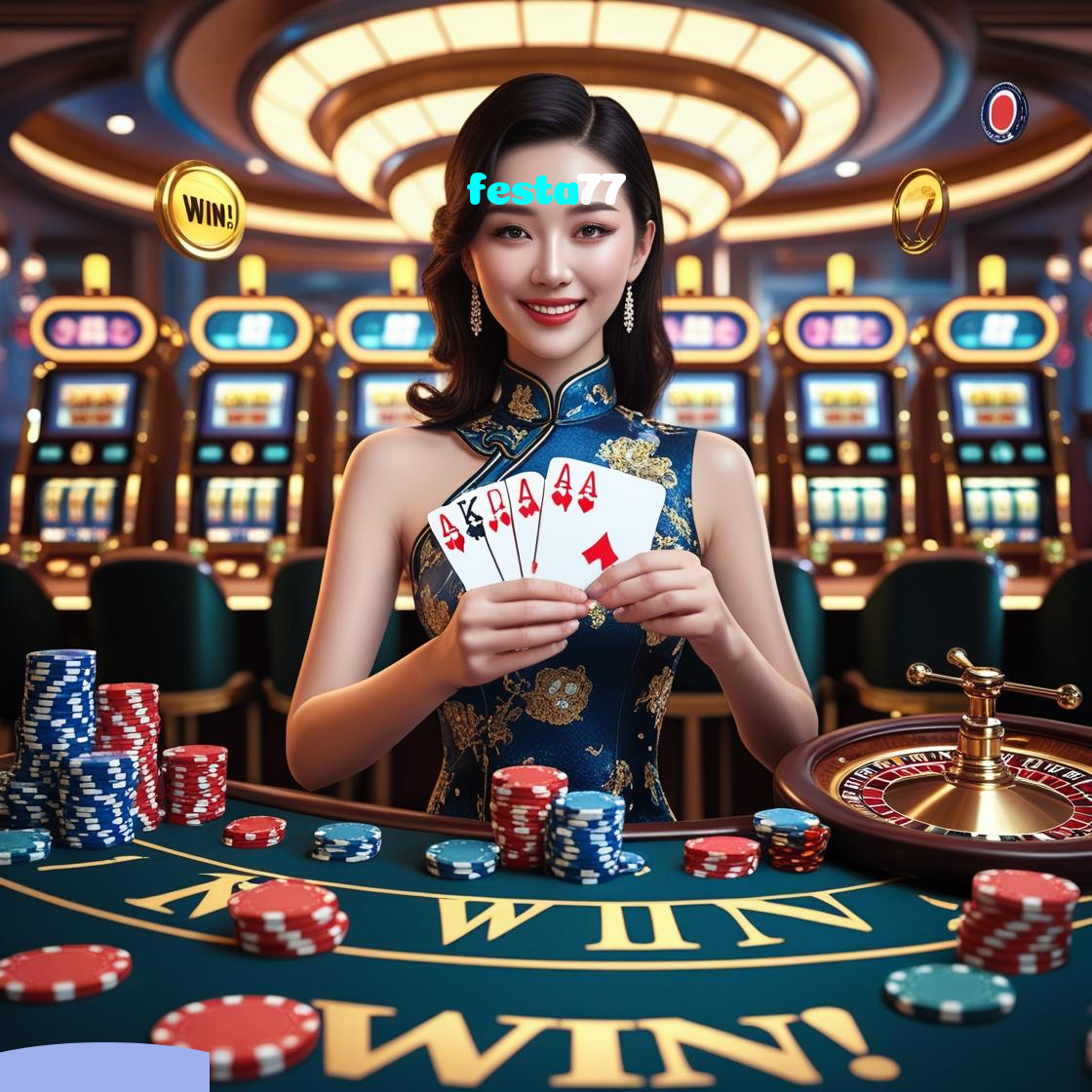 festa77：Aposte no seu time no futebol e divirta-se com slots e roleta!
