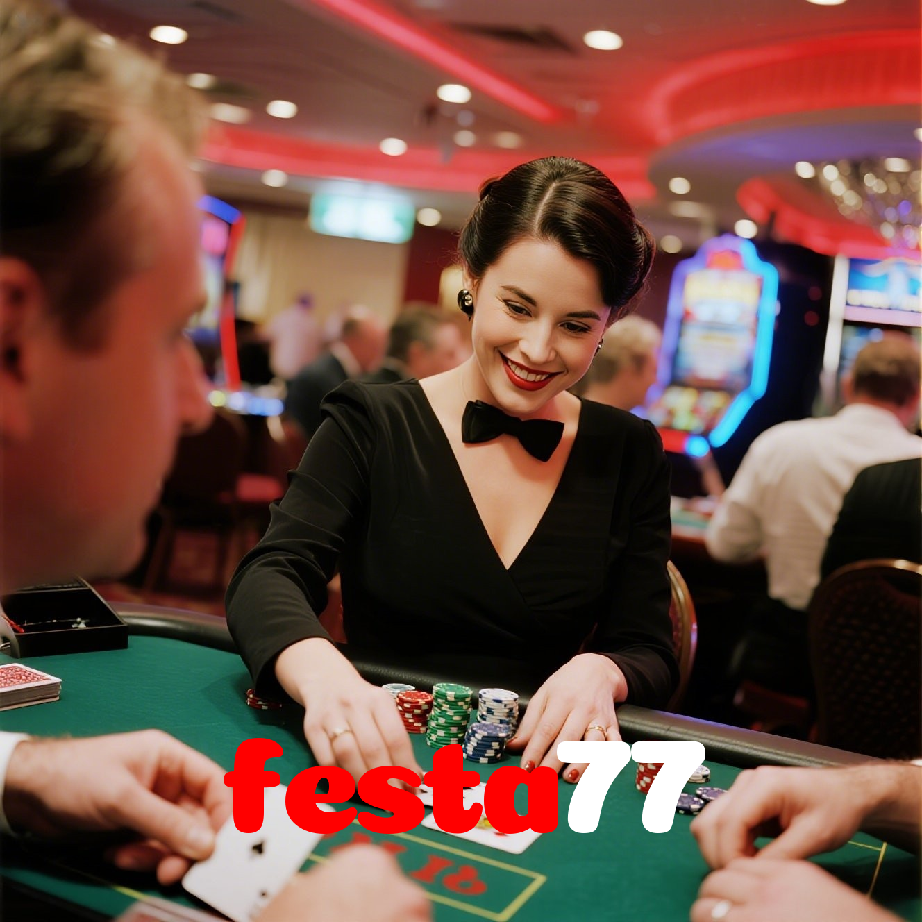 festa77:Onde a diversão e a sorte se encontram: poker, roleta e futebol online!
