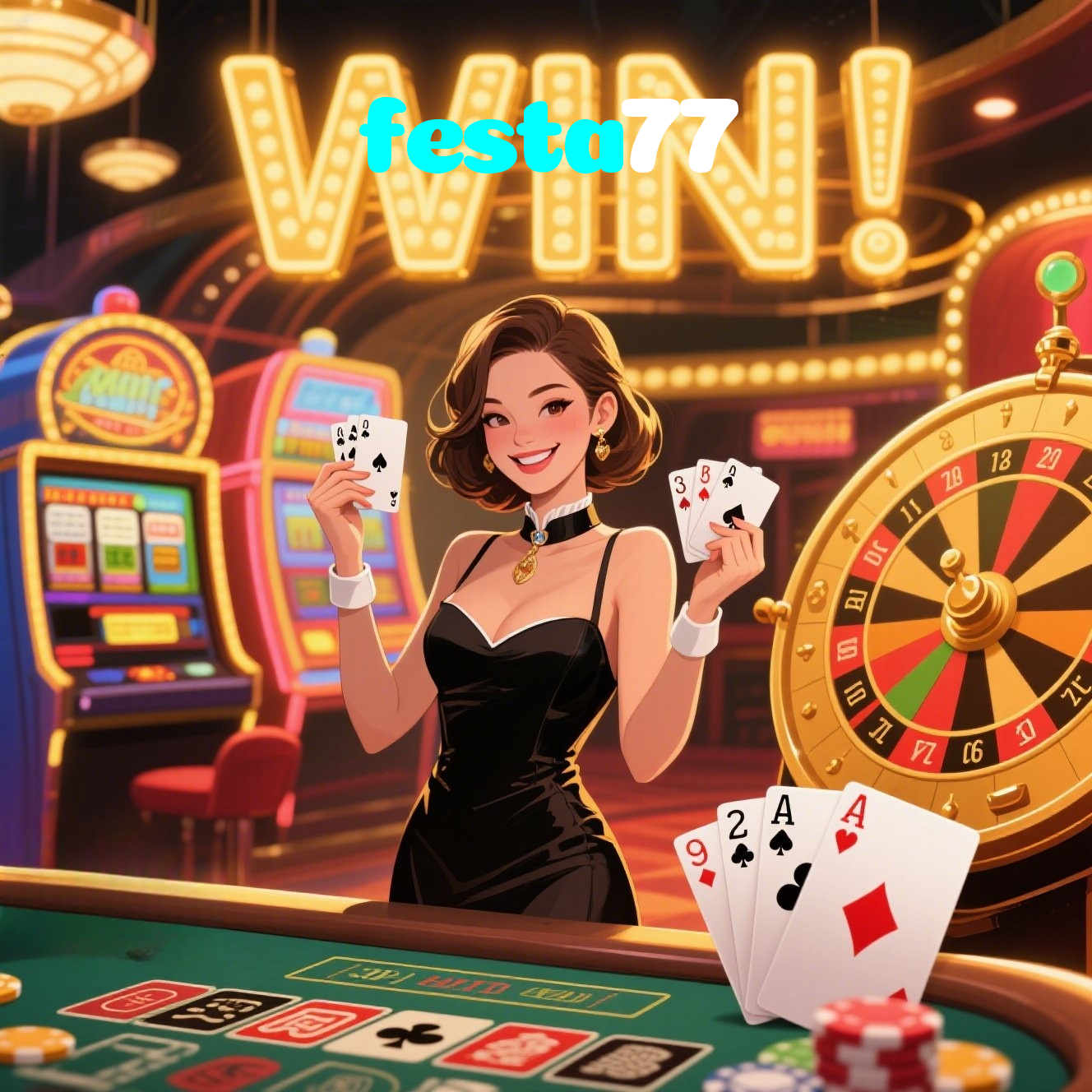 festa77:Desafie suas habilidades no poker online e vença os adversários!