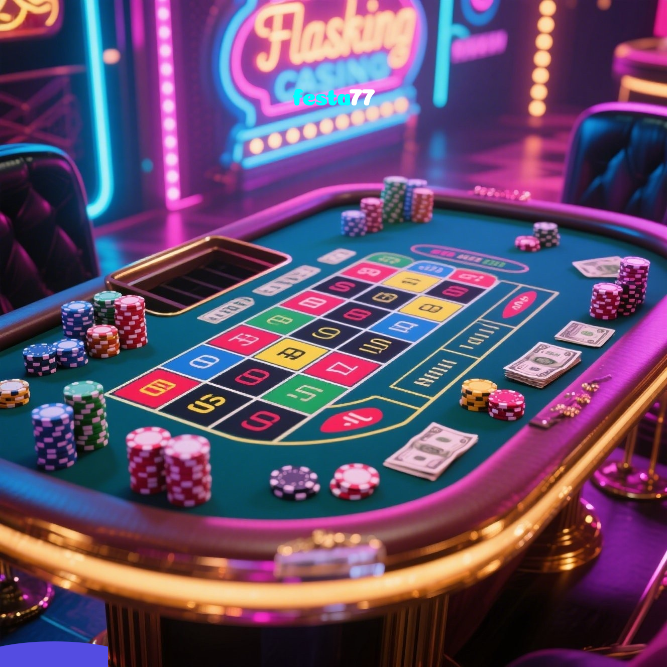 festa77：Jogue poker, aposte no futebol e leve grandes prêmios em nosso cassino!