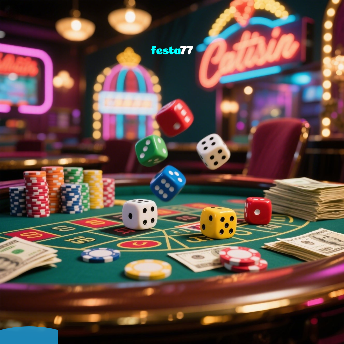 festa77：Jogue poker e vença como um verdadeiro campeão!