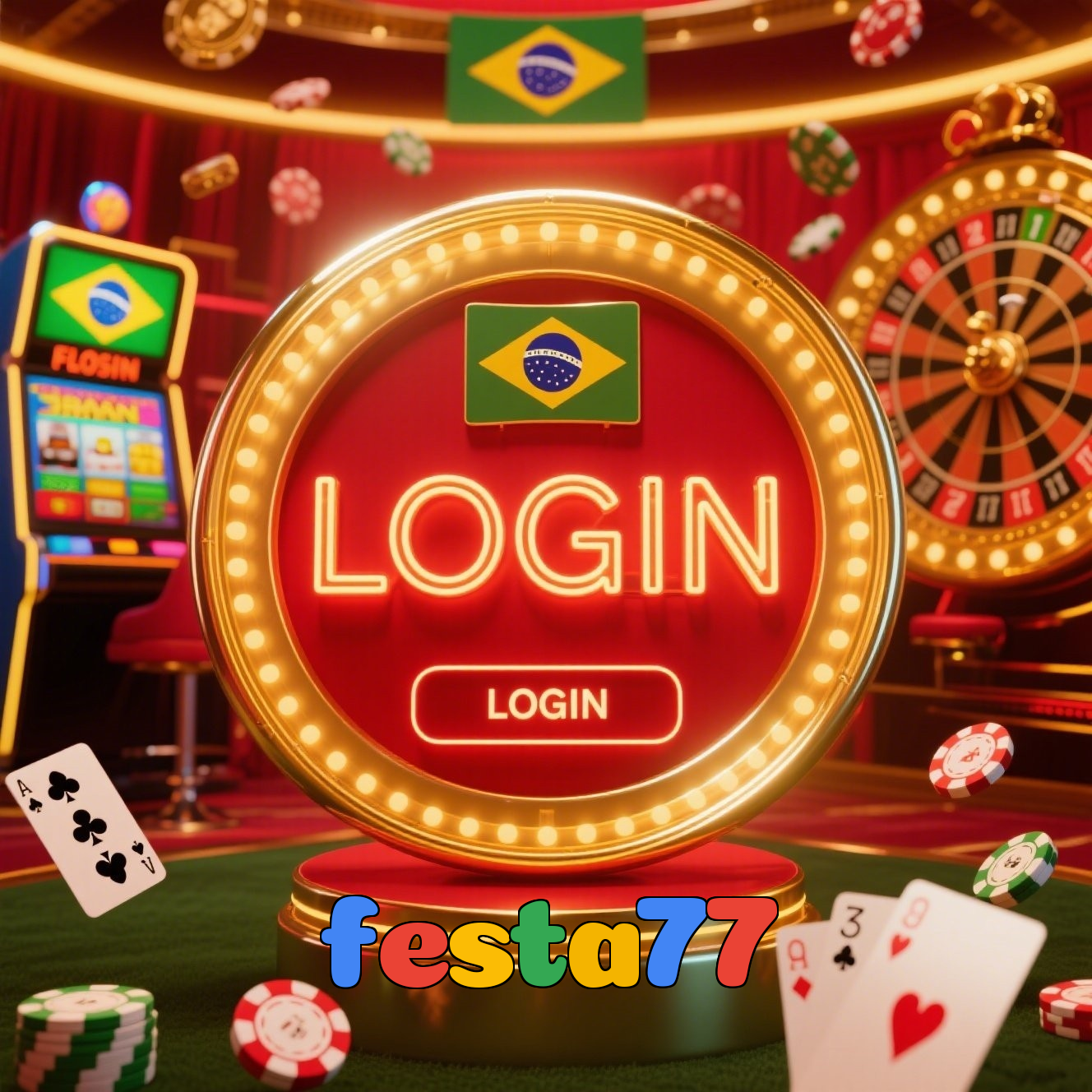 festa77：Grandes jackpots estão te esperando! Gire a roleta e ganhe agora!