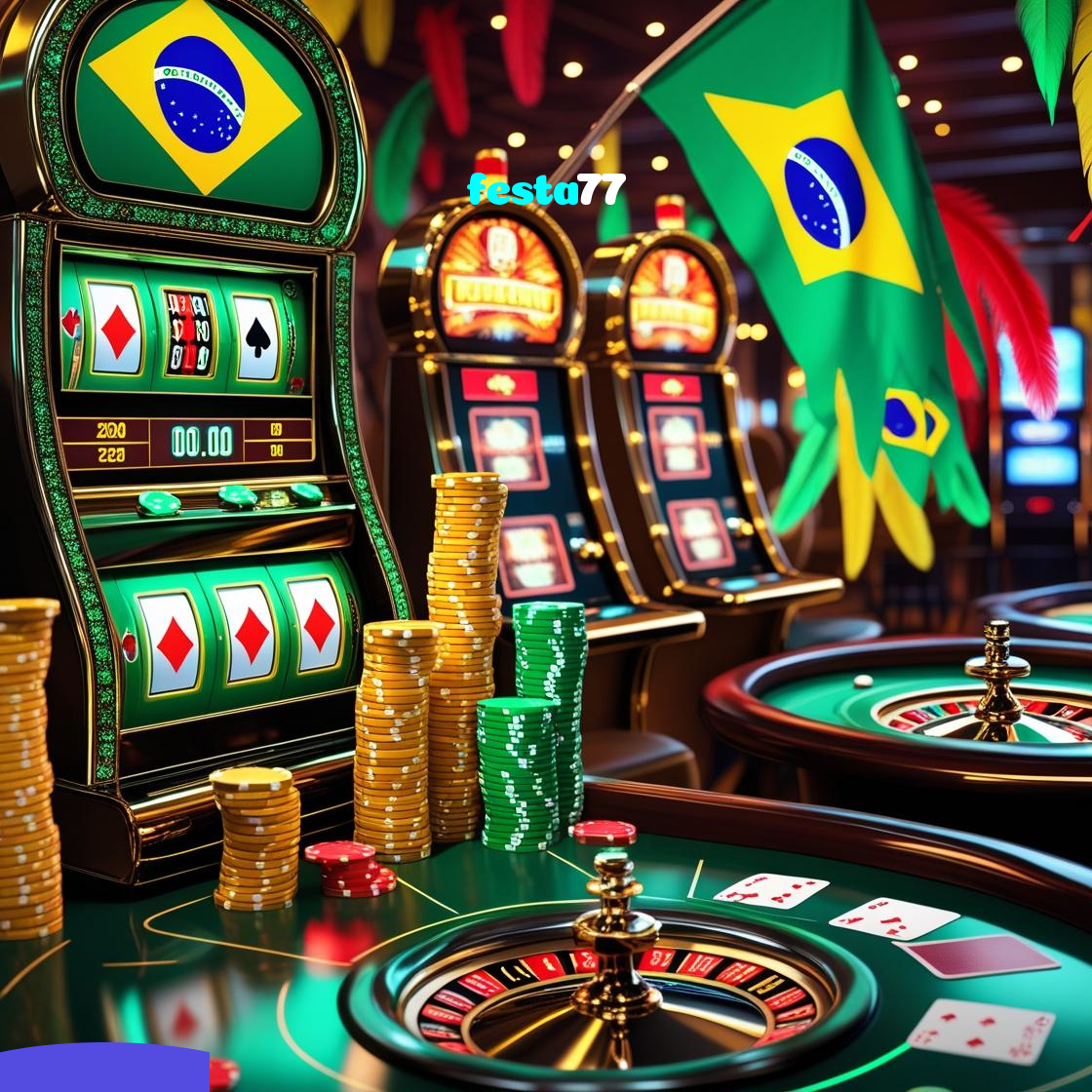 festa77：Jogue blackjack, aposte no futebol e conquiste grandes prêmios em nosso cassino!