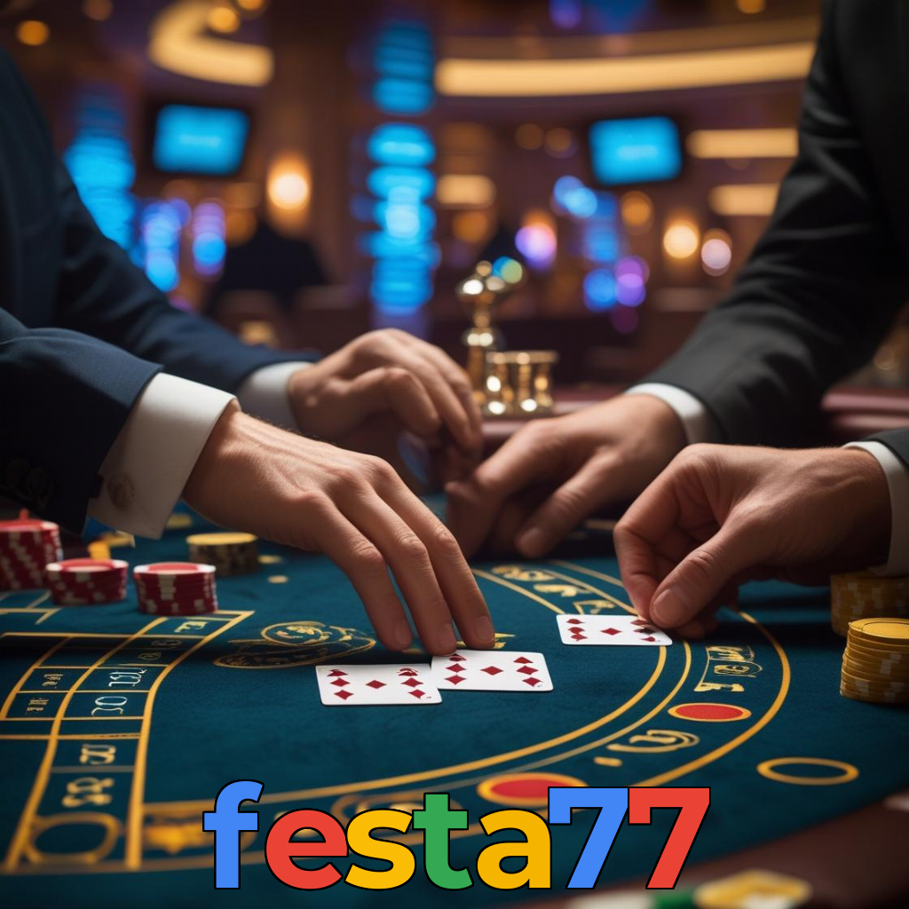 festa77:Mostre suas habilidades e vença nas mesas de poker online!