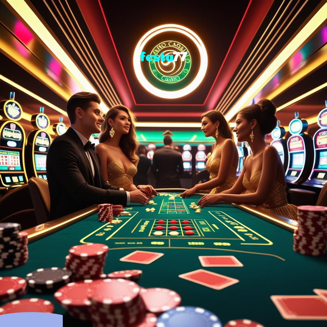 festa77：Diversão sem limites com roleta, blackjack e apostas em futebol ao vivo!