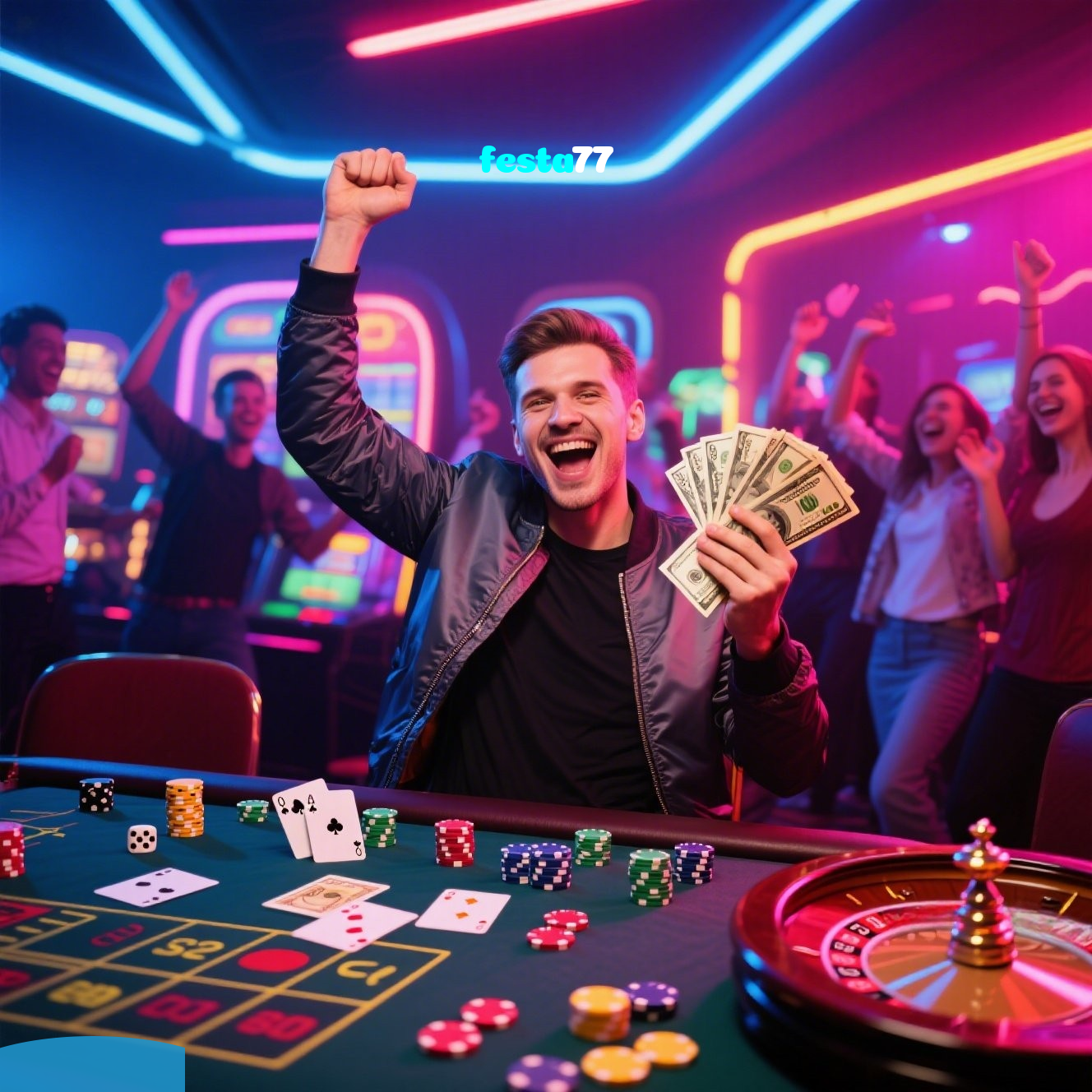 festa77：O melhor cassino online com roleta, poker e apostas no futebol!