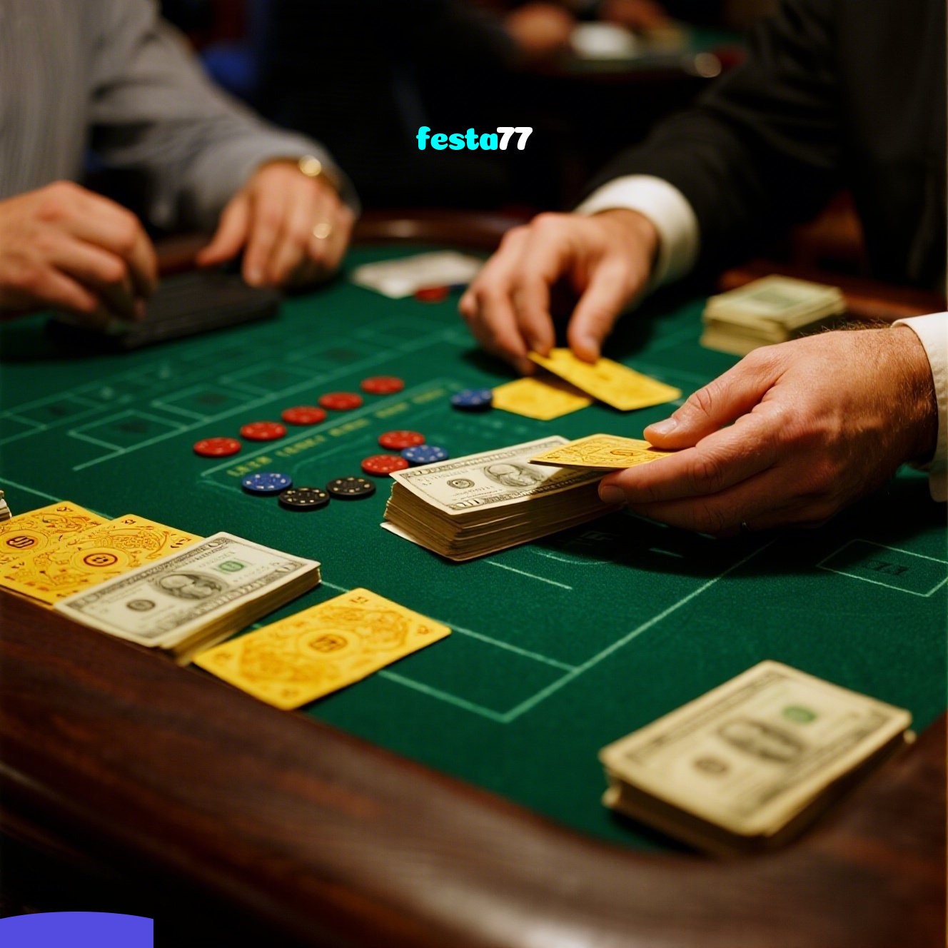 festa77：Sinta a emoção do poker online! Mostre que você é o mestre das cartas!