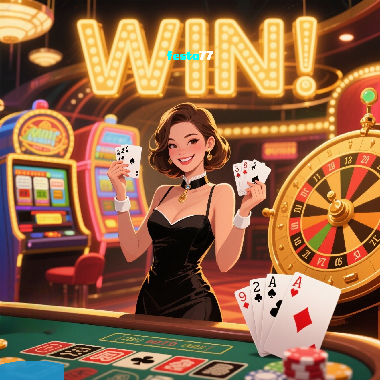 festa77：Cada giro é uma nova chance! Aposte nas slots e vença!