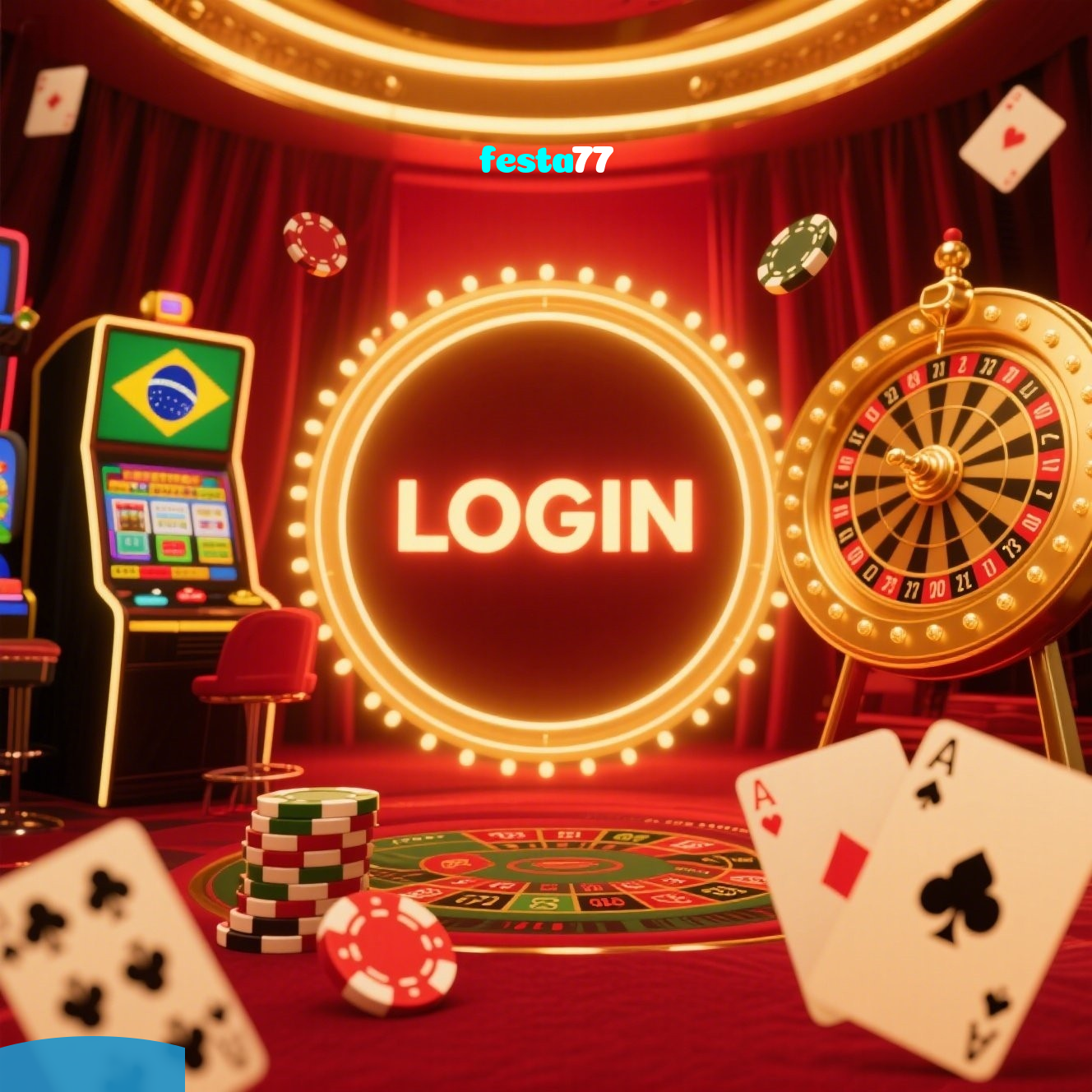 festa77：Jogue poker no nosso cassino e mostre sua habilidade!