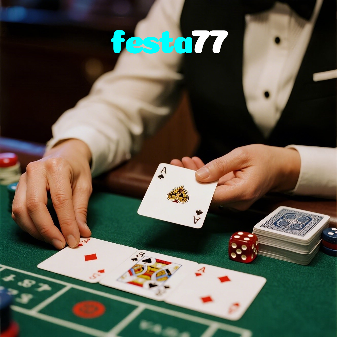 festa77:Vença no poker online! Prove que você é o mestre das cartas!