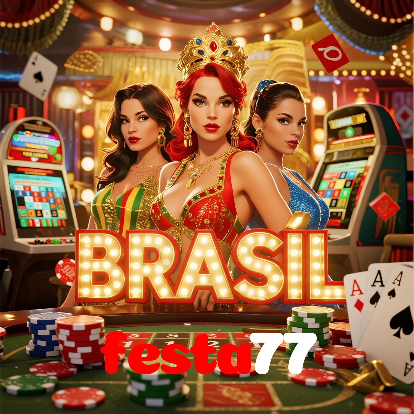 festa77:Onde sua sorte brilha: jogos de poker, roleta e apostas no futebol!