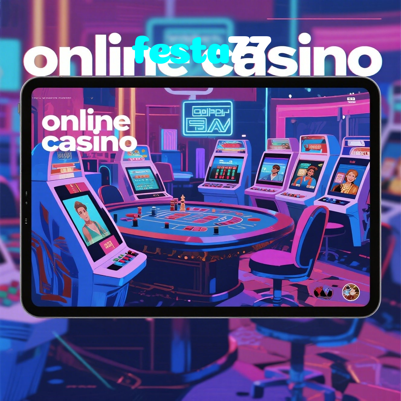 festa77：Em cada jogo, a chance de ganhar é sua! Jogue agora no cassino!
