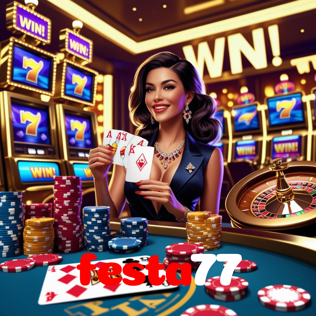 festa77：Jogue slots, poker e aposte no futebol para prêmios incríveis!