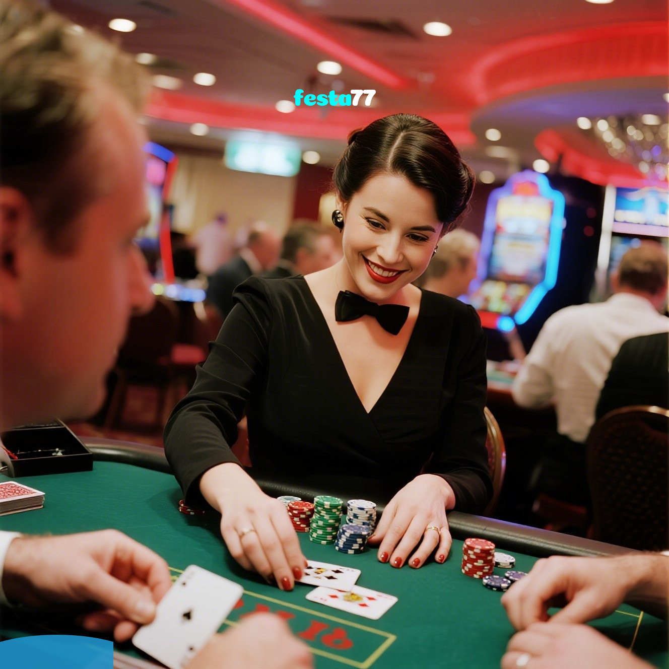 festa77：Vença grandes prêmios nas mesas de poker online!