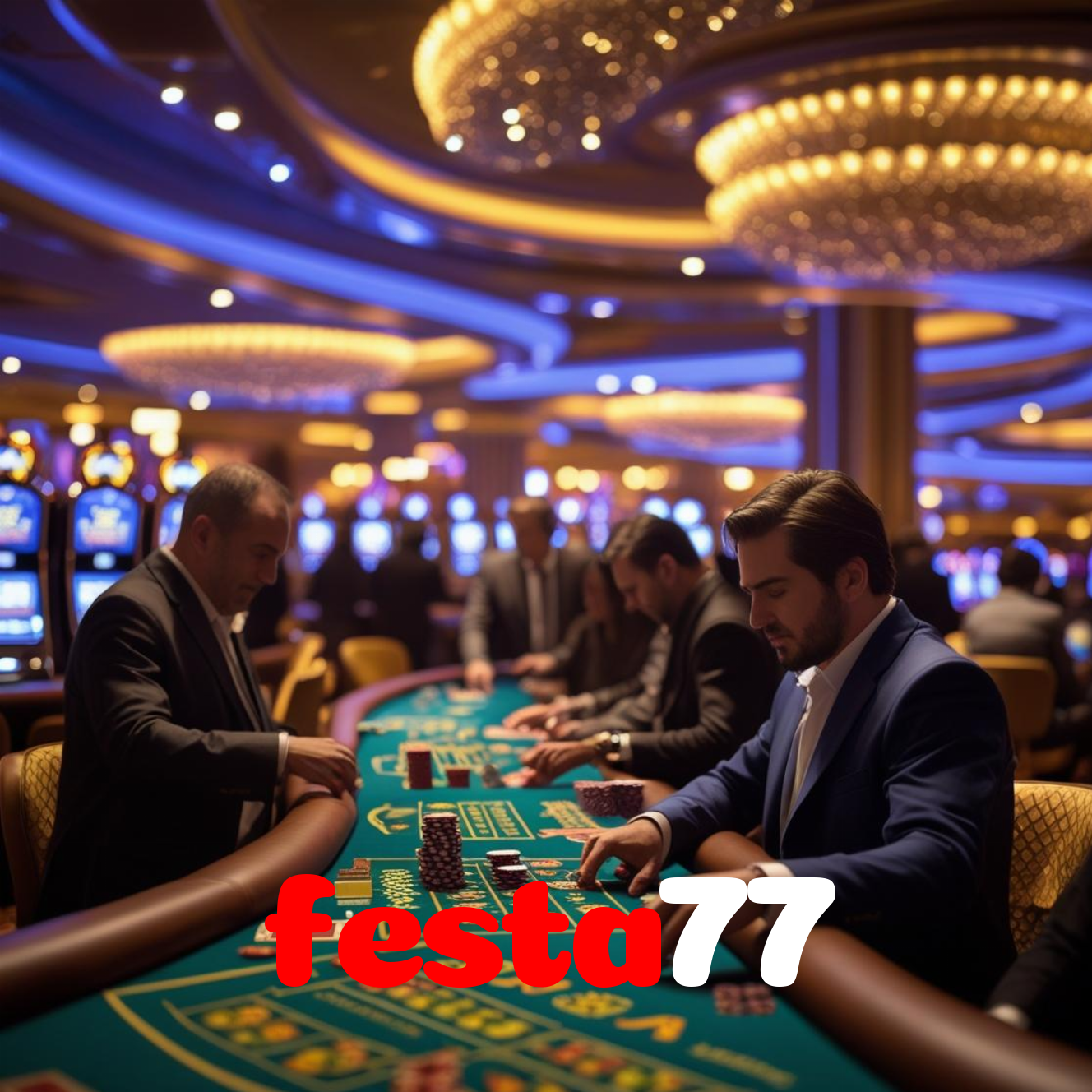 festa77:Aposte no futebol e jogue os jogos mais emocionantes como blackjack e poker!