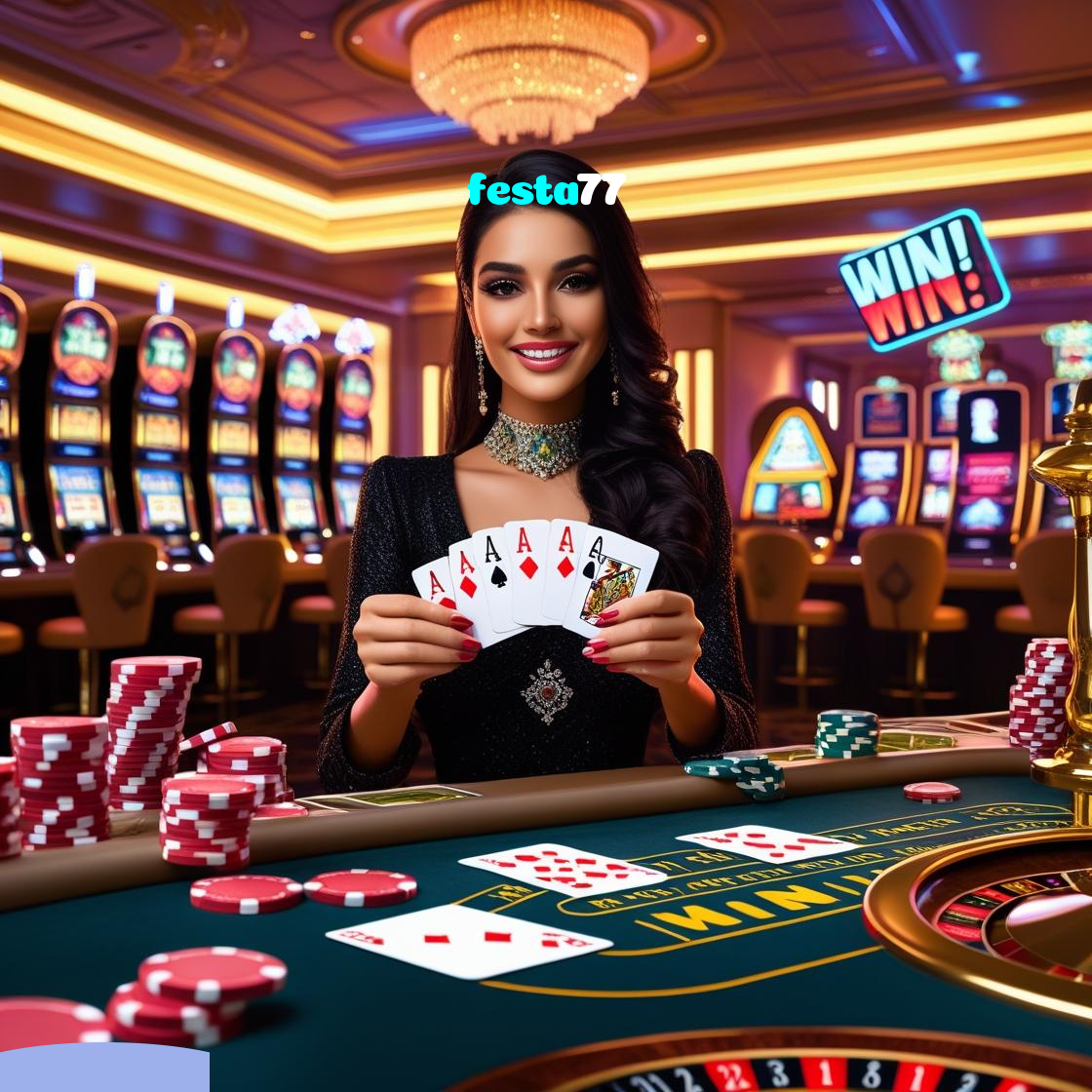 festa77：Jogue poker, aposte no futebol e ganhe prêmios incríveis!