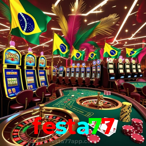 festa77:Em cada jogo, a chance de ganhar é sua! Jogue agora no cassino!