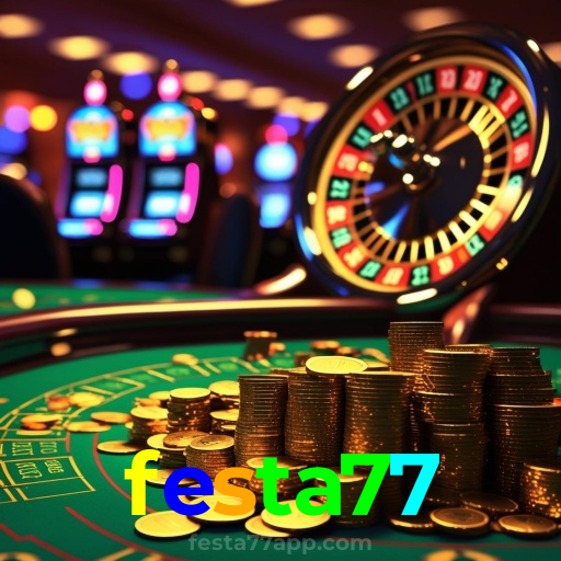 festa77:A sorte está no cassino online com jogos de poker, roleta e apostas no futebol!
