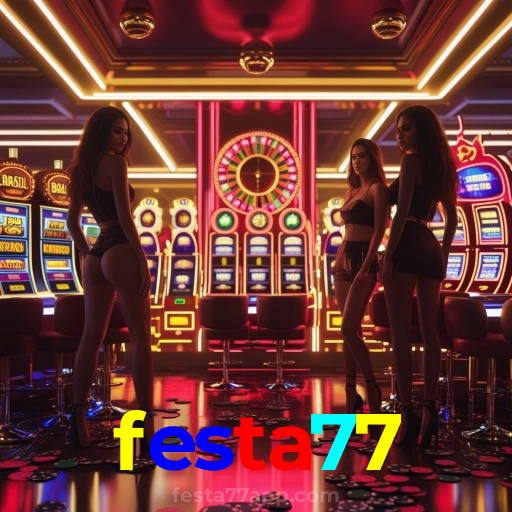 festa77：Jogue poker, aposte no futebol e ganhe prêmios ao vivo!